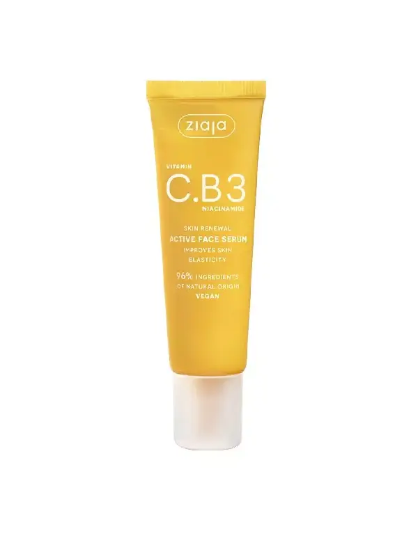 Crema facial hidratante con Vitamina C, B3 y Niacinamida