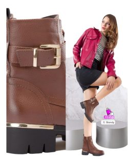 Botín Sokso color brandy