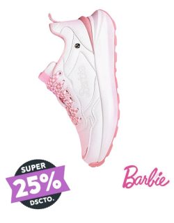 Zapatillas Barbie Blanco/Rosado
