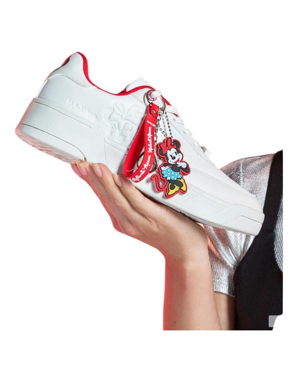 Zapatillas niños 2-Photoroom Zapatillas Minnie Mouse Blanco/Rojo