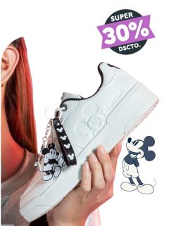 Zapatillas Mickey Mouse Blanco