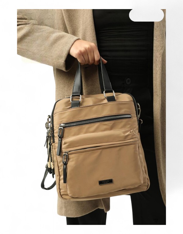 Mochila JOSELINA - beige oscuro